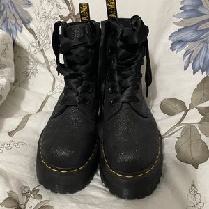 Dr. Martens Glitter Platform Boots
